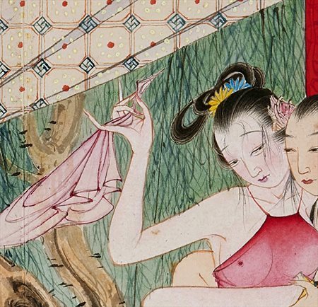 汉沽-迫于无奈胡也佛画出《金瓶梅秘戏图》，却因此成名，其绘画价值不可估量
